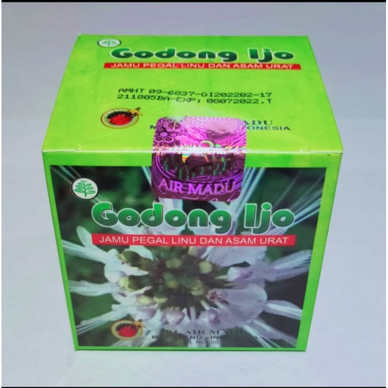 Jamu Kapsul Godong Ijo Grade A pegel linu tradisonal
