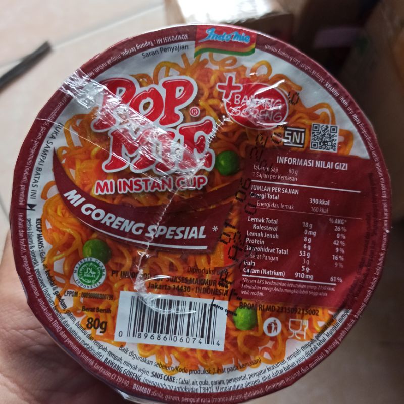 

Pop Mie Goreng Special 80 Gram