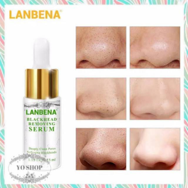 Penghilang Komedo/Serum Wajah Penghilang Komedo Original Lanbena
