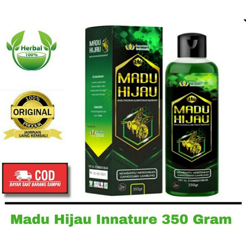 

Madu Hijau asli | Herbal untuk sakit lambung | Isi 350 Gram