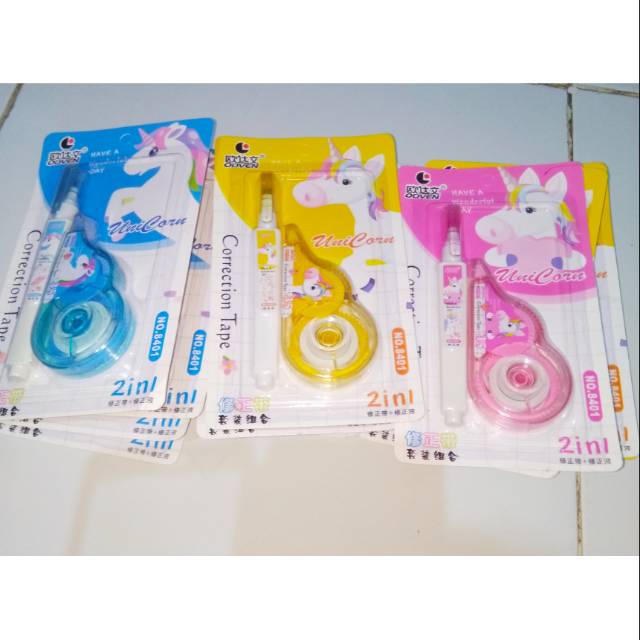 

Correction Tipex Unicorn 2in1