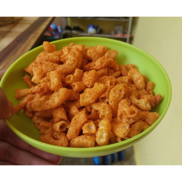 

Pri-Caron Makaroni Snack Macaroni rasa Pedas