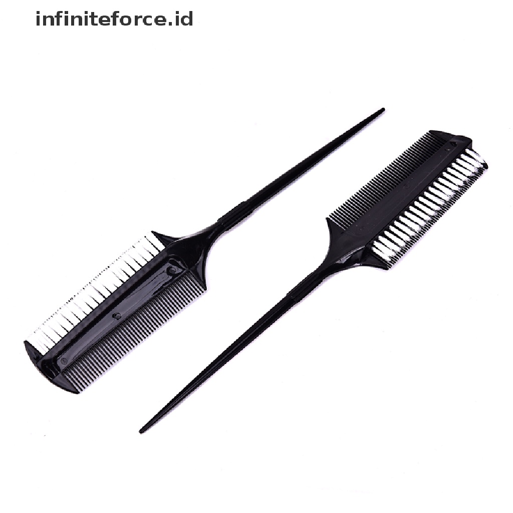 (Infiniteforce.Id) Sisir Pewarna Rambut Profesional Dua Sisi