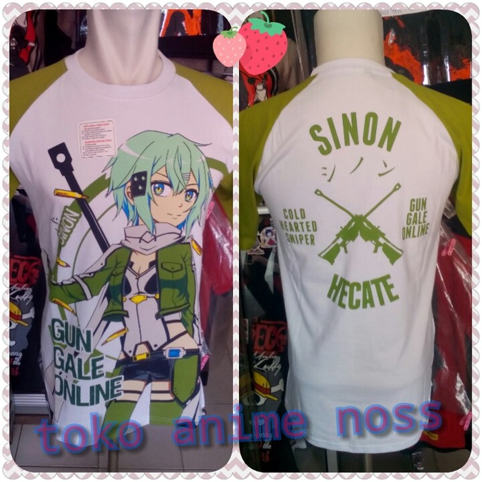 kaos Sinon Anime SAO