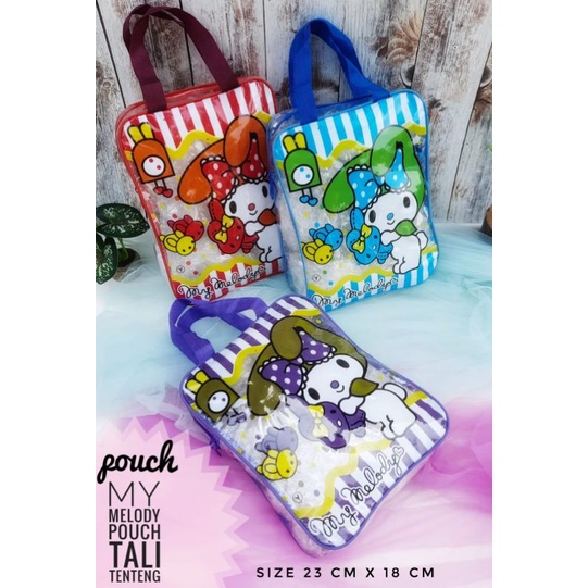 POUCH MIKA /TAS SOUVENIR /TAS NGAJI SERBAGUNA