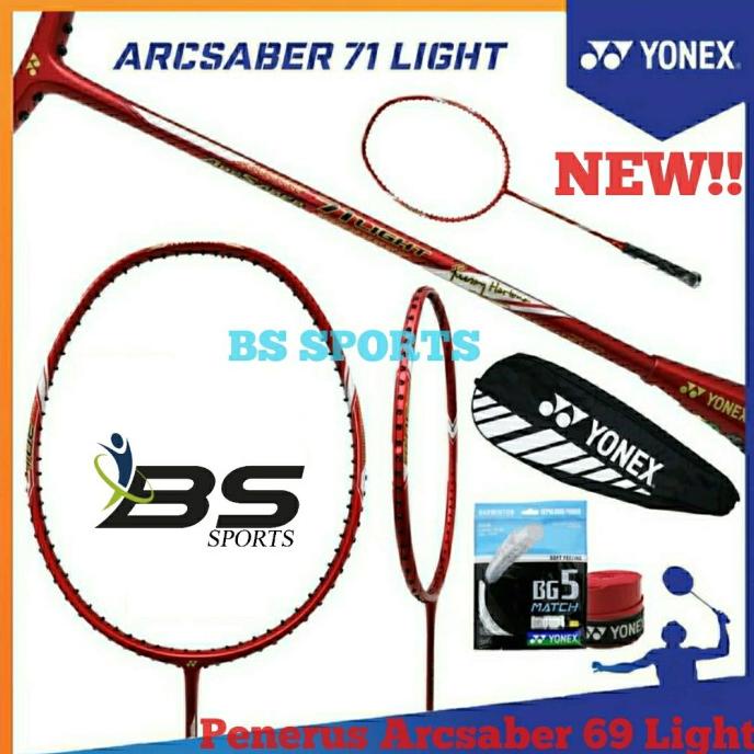 PROMO RAKET BADMINTON RAKET YONEX ARCSABER 71 LIGHT ORIGINAL