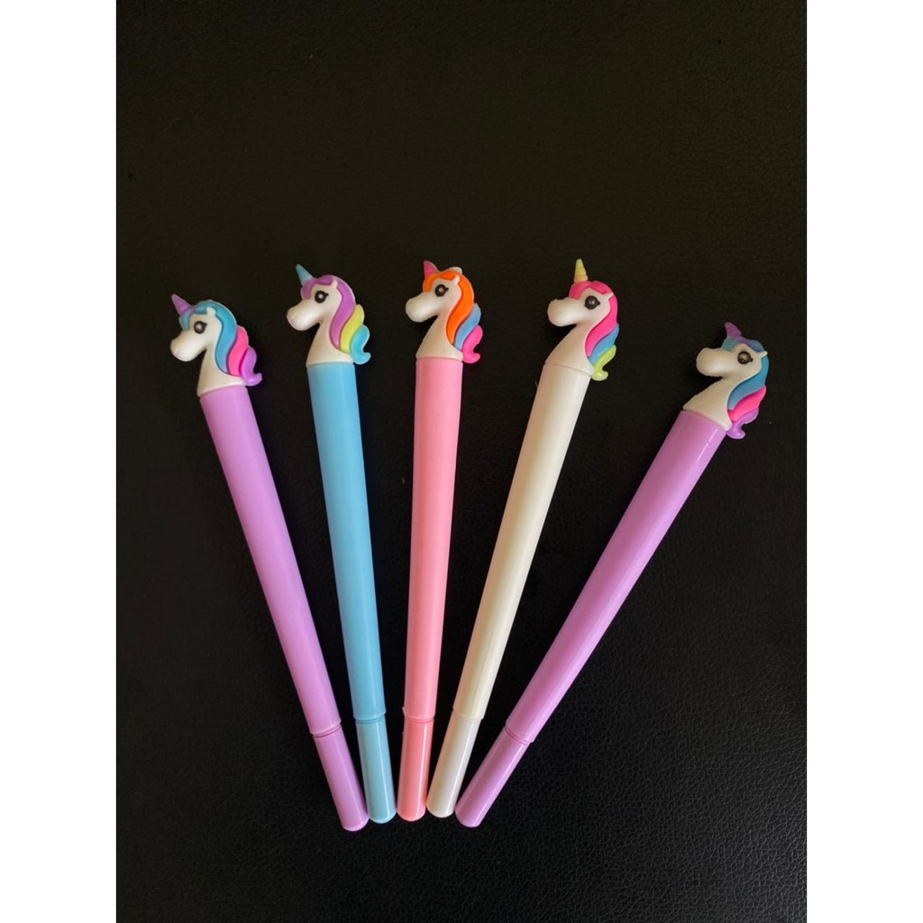 pulpen / pena karakter / pulpen karakter lucu unik / unicorn