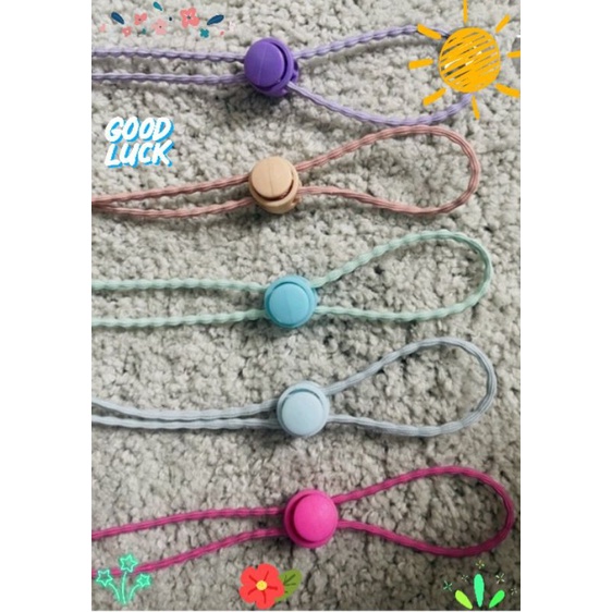 Tali Masker/ Konektor Masker Hijab /kalung masker 2in model tali padi