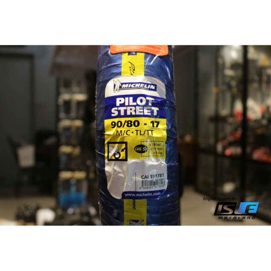 Ban MICHELIN Pilot Street 90/80 R 17