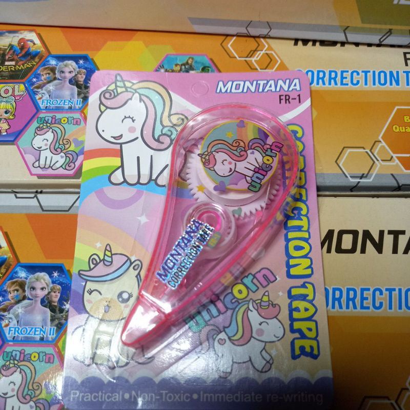 

CORRECTION TAPE montana/tipe x kertas/tipe ex kering