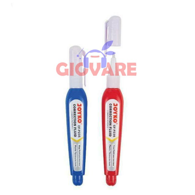 

Joyko Correction Fluid CF P235 Tip Ex Joyko P-235 | Correction Fluid Cairan Koreksi Penghapus Cair