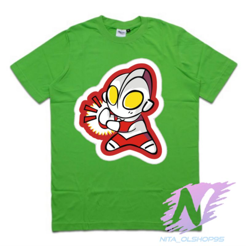 kaos ultraman baju anak kartun ultramenkaraktwe