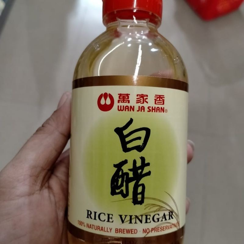 

wan ja shan rice vinegar 200ml cuka