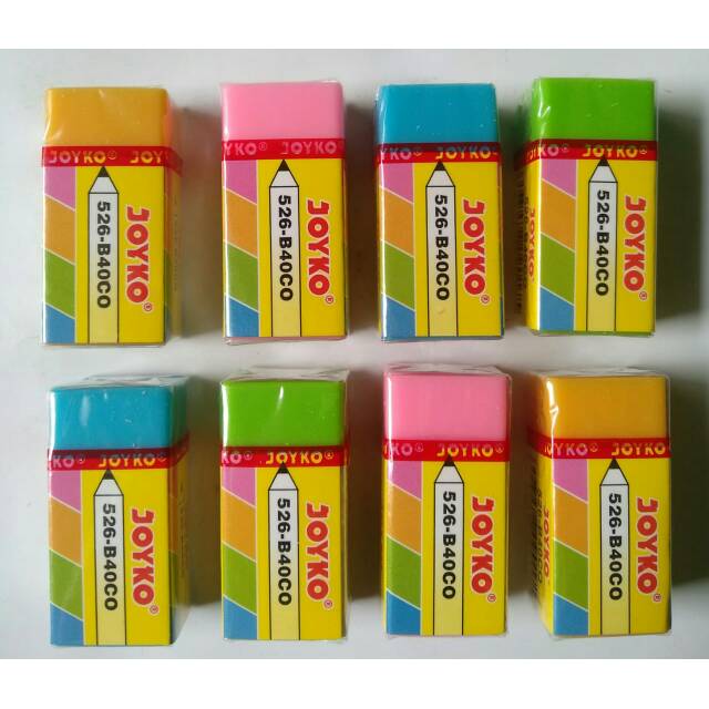 

Pengapus joyko pendek warna ,satuan.