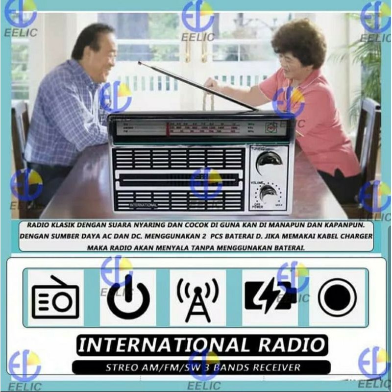 RADIO INTERNASIONAL F4250 /AC DC AM FM SW