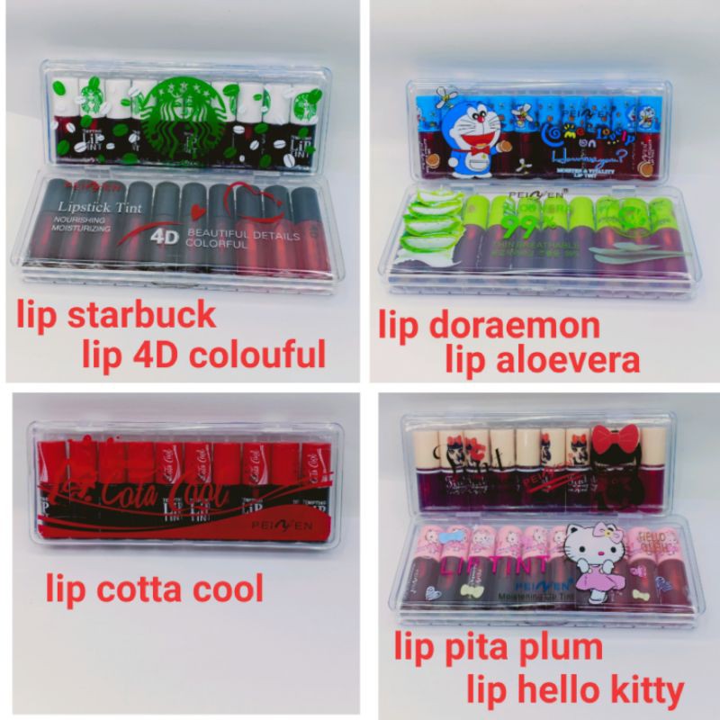 lip tint peinfen / lip tint mini isi 10