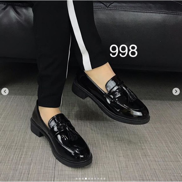 Sepatu wanita import  Loafers E998