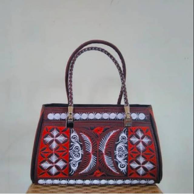 TAS LABU MOTIF ACEH/TAS ETNIK/TAS MOTIF PINTU ACEH