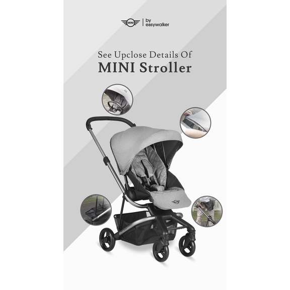 Easywalker MINI Stroller / stroller bayi/ kereta dorong/ stroller