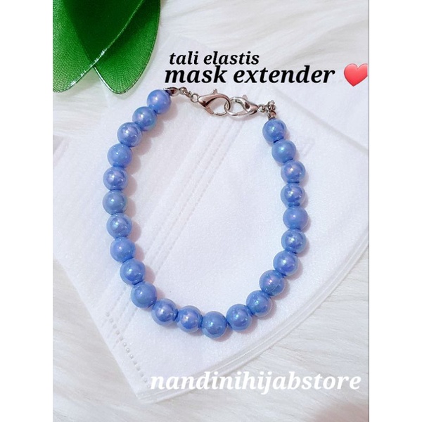 konektor masker hijab | konektor masker | mask extender | pengait masker mutiara | tali masker