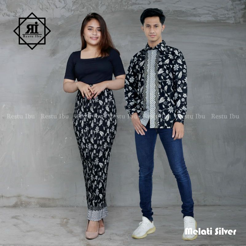 COUPLE KEMEJA BATIK COUPLE ROK BATIK PRISKET KEMEJA BATIK HEM BATIK