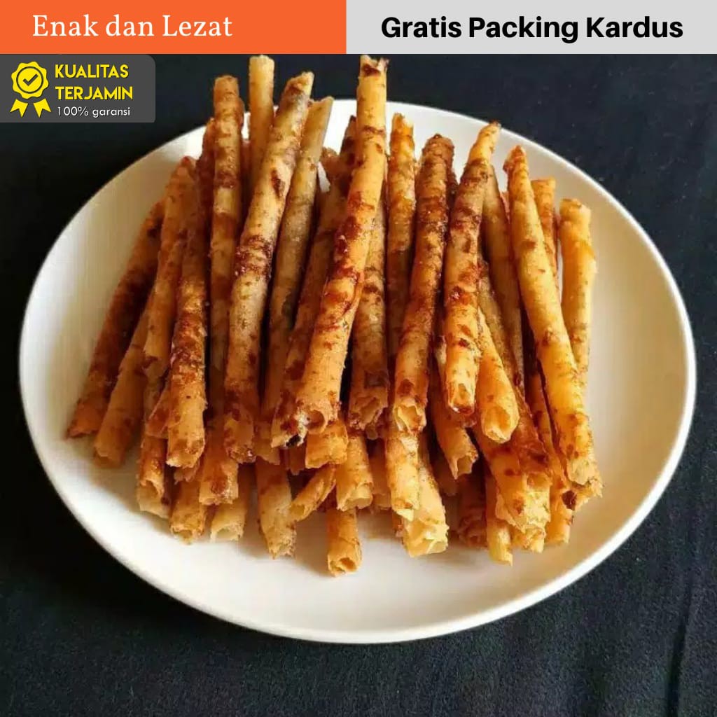 

snack kiloan SALE PISANG LUMPIA PISANG AROMA 125 GRAM makanan ringan cemilan camilan jajanan kiloan