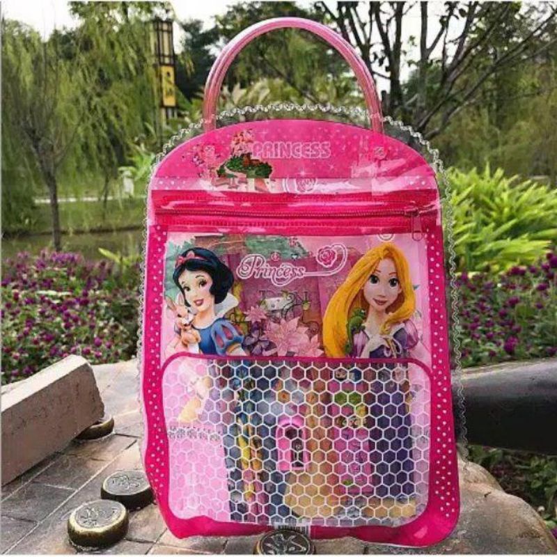 Medan Termurah FREE BAG set stationary/ Set with bag alat tulis anak sekolah motif kartun import