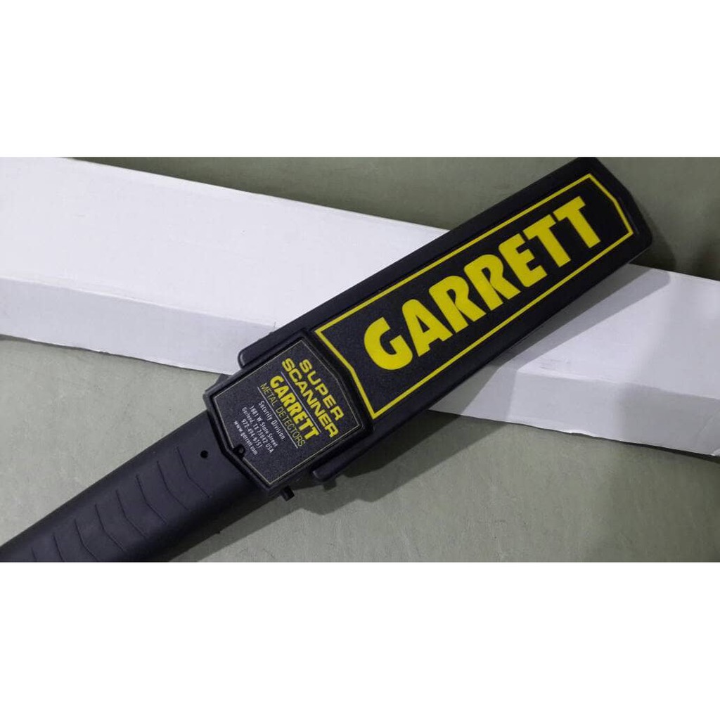 JUAL METAL DETECTOR / SECURITY DETECTOR GARRET ORI