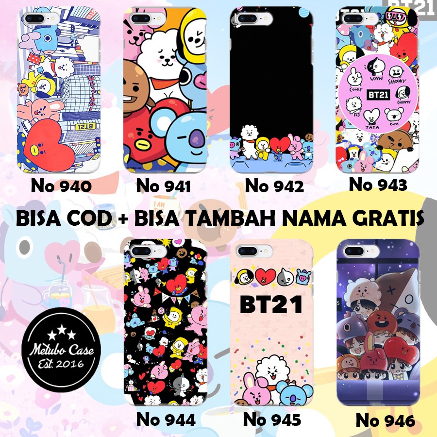( Semua Tipe HP ) Casing Case BT21 KPOP BTS Vivo V15 V15 Pro V11 Pro