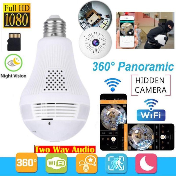 Kamera Lampu IP Wifi