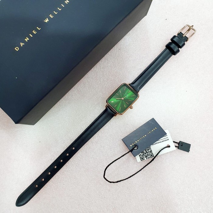 

BISA BAYAR DITEMPAT Jam Tangan Dw Quadro Sheffield Original Fullset Box Paperbag - Green