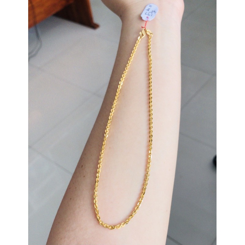 Kalung anak nori emas asli kadar 300