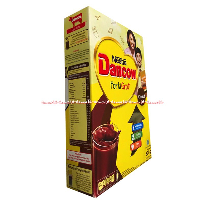 Dancow Fortigro 800gr Full Cream Instant Cokelat Susu Putih Coklat Instant Nestle Fortigo Susu Bubuk Dancow Kemasan Dus