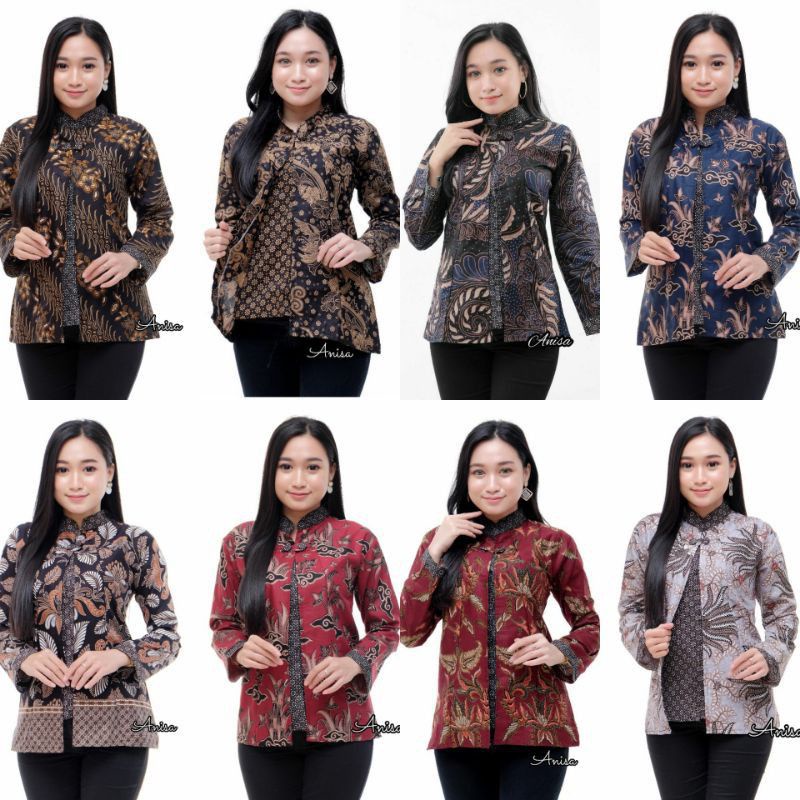 Atasna Batik Wanita PPBTK07 Modern Batik Cassual Atasanbatik Wanitabatik