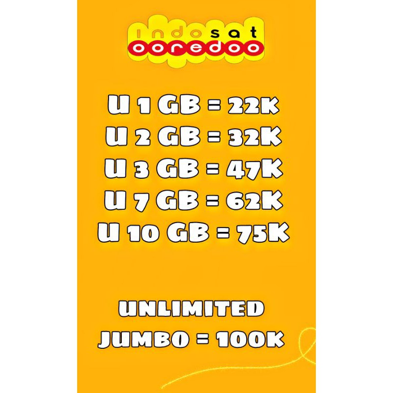 kuota indosat murah