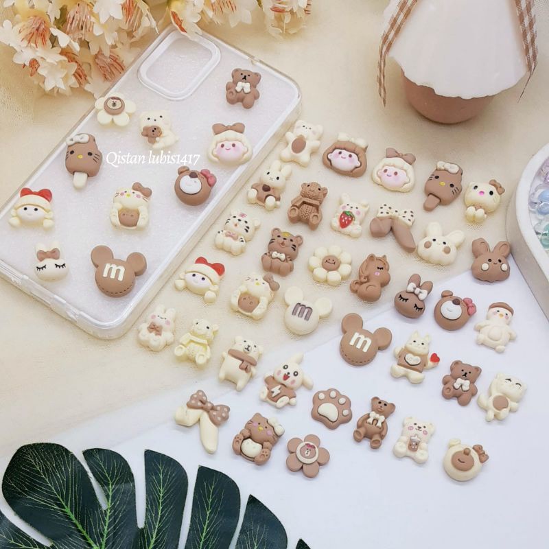 3D Miniatur Boneka Coko Hias Casing Hp