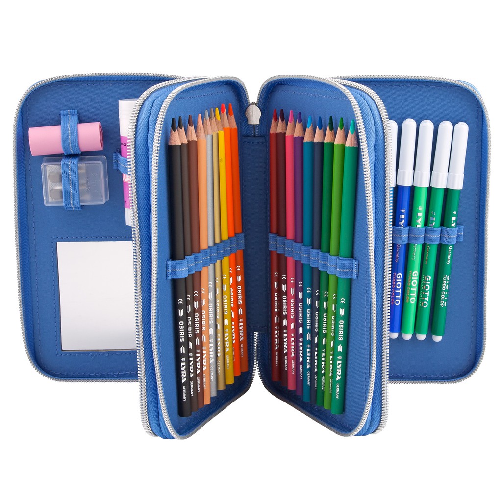 

TOPModel TM 6613 TOPModel Filled Pencil Case Triple Friends Blue