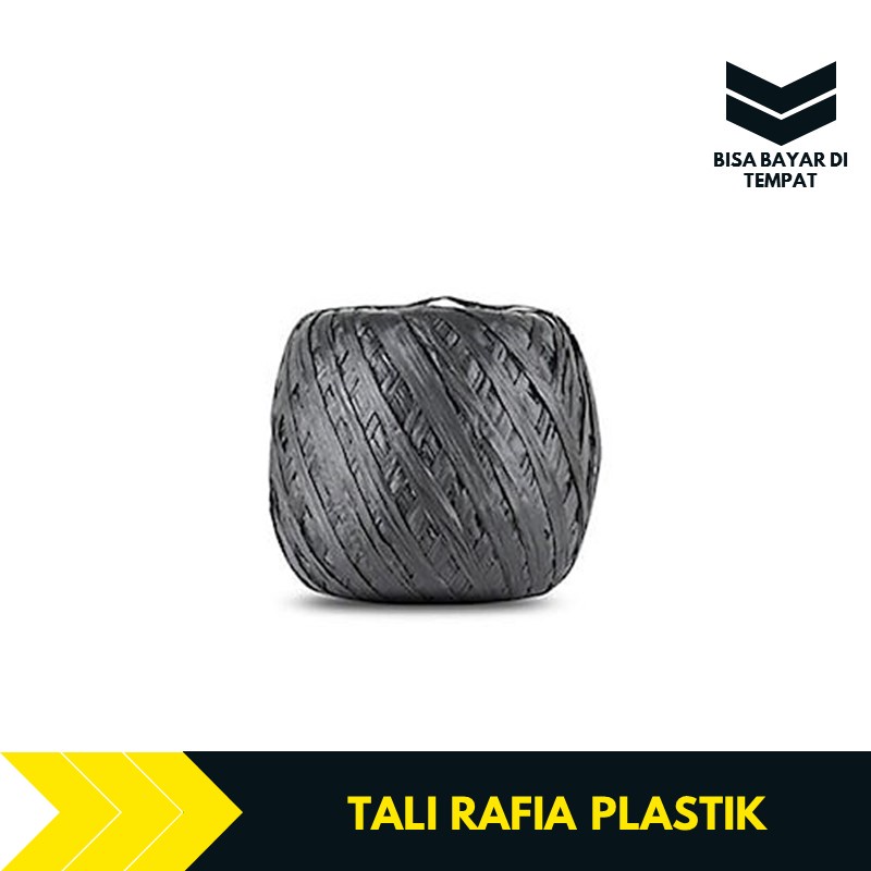 

Tali Rafia Tali Rapia Tali Plastik Rafia Warna Hitam TBA1346