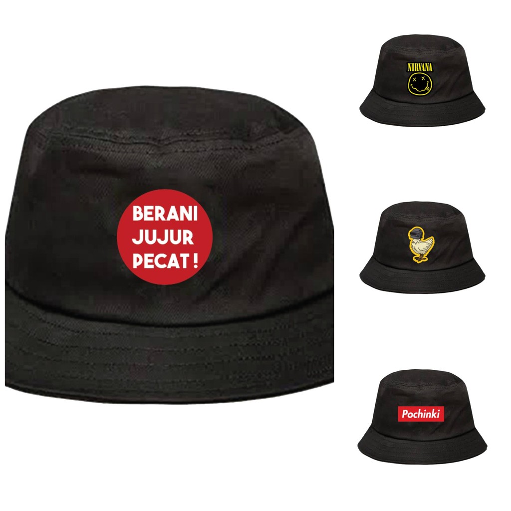 Topi bucket berani jujur pecat