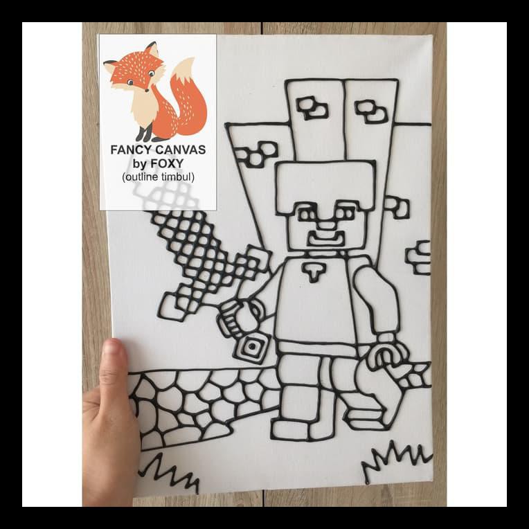 

Ready Stok Kanvas Lukis Anak Gambar Maincraft Peralatan Melukis Murah Terlengkap Al3