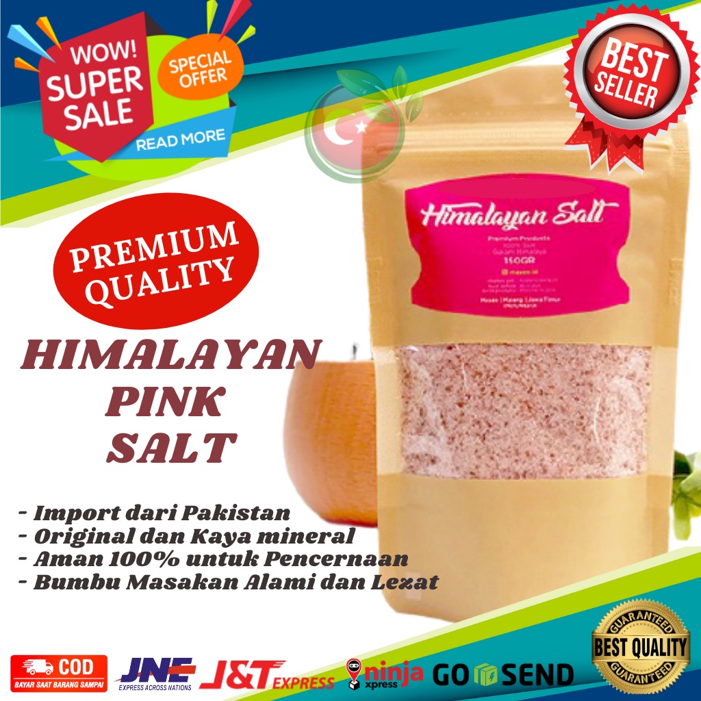 1KG GARAM HIMALAYA ORIGINAL - HIMSALT HIMALAYAN PINK SALT PAKISTAN PREMIUM ASLI ALAMI AND NATURAL