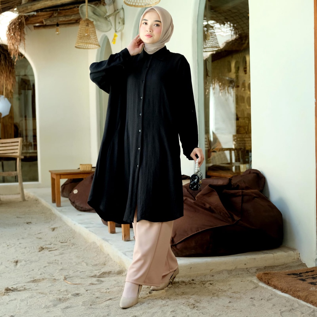 ELNAURA TUNIC / TUNIK / ATASAN WANITA / JUMBO SIZE