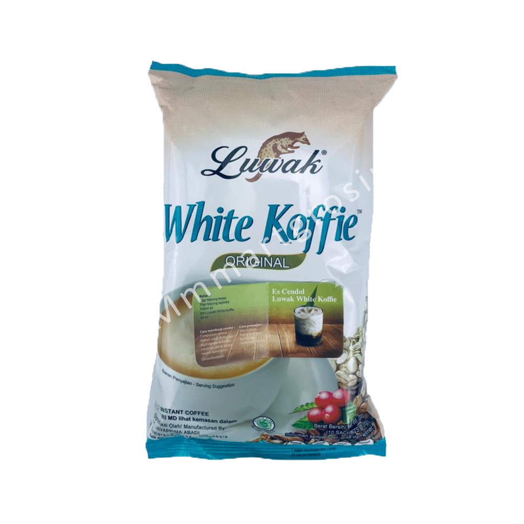 Luwak White Koffie / Kopi / Original / isi 10sachetx20g