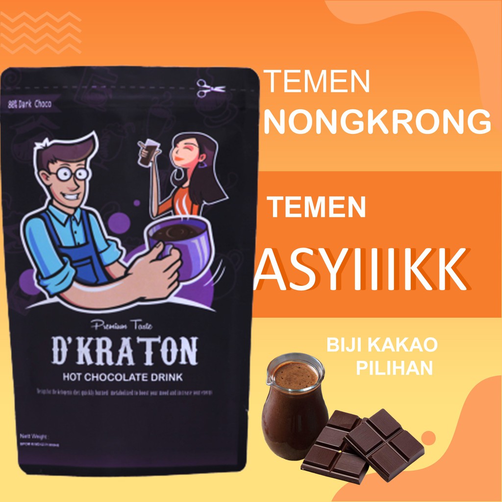 

Minuman Cokelat D Kraton 80% Dark Choco Asli Indonesia