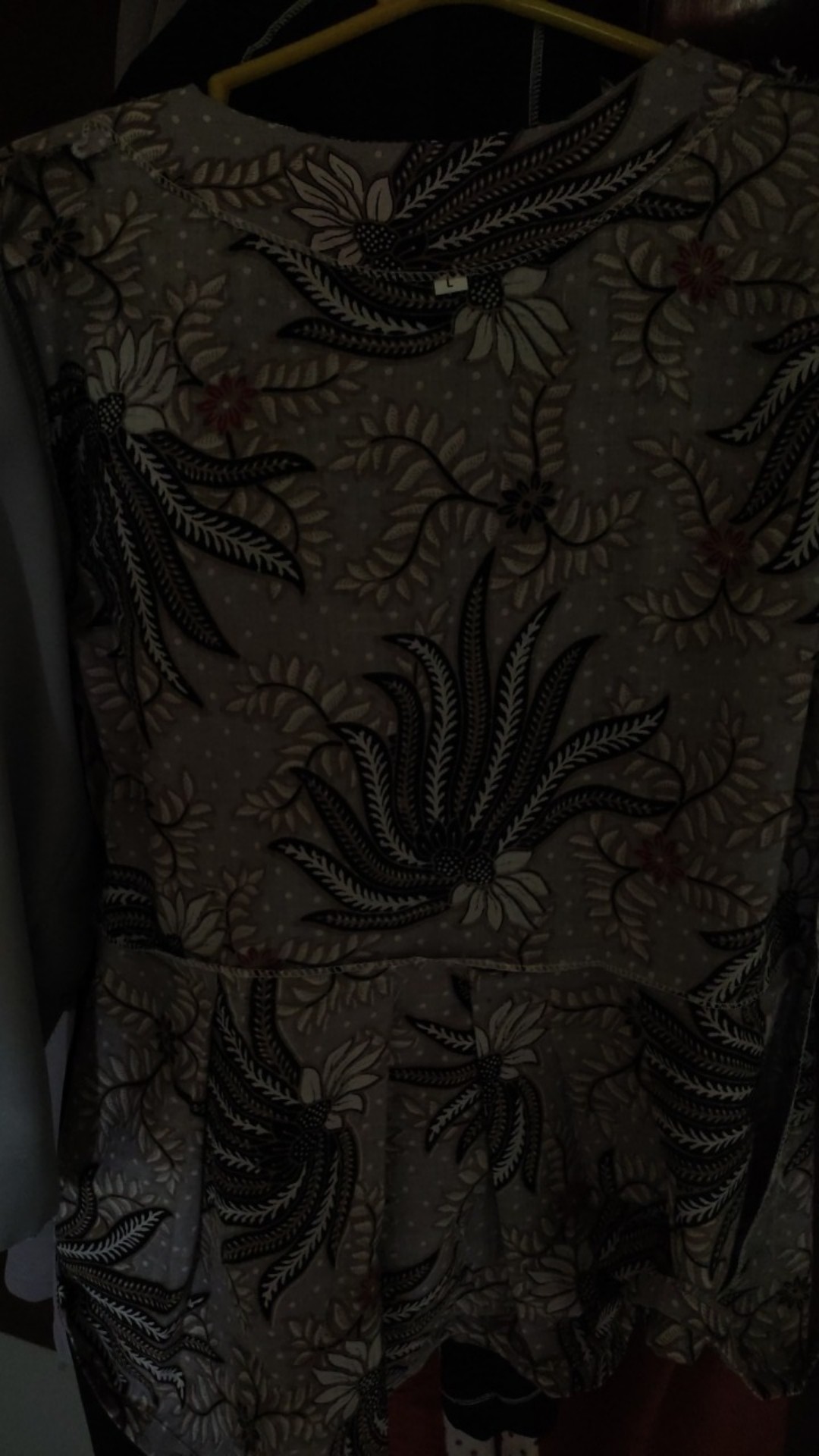 M-l-xl-xxl Batik Tunik Wanita Asj Sa Hrb026 Kenongo Pekalongan Sogan Tulis