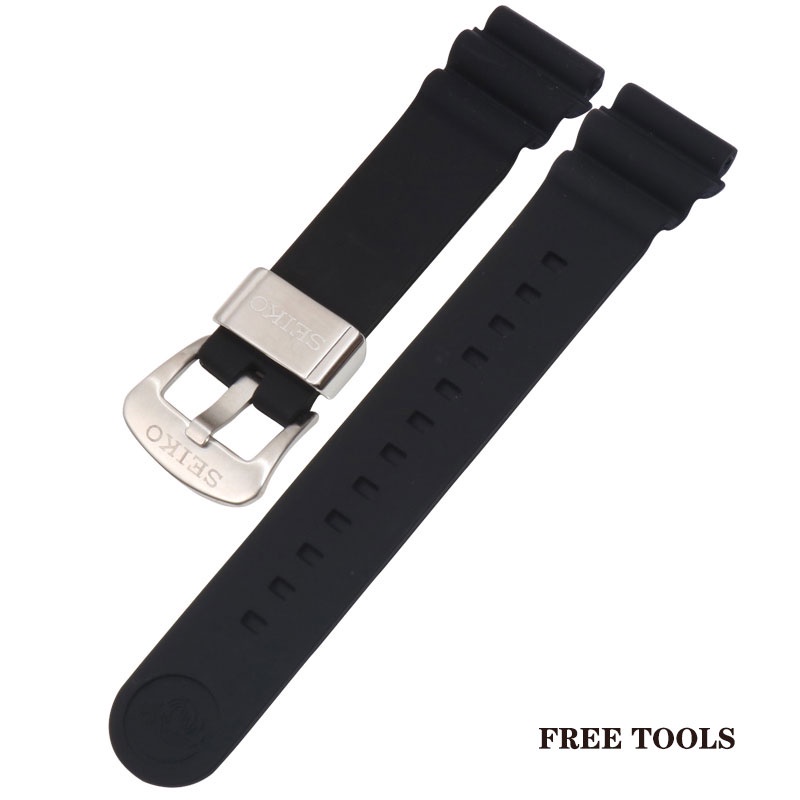 Strap Tali Original untuk Jam Tangan Seiko Drivers Propex Rubber Silicon 22mm