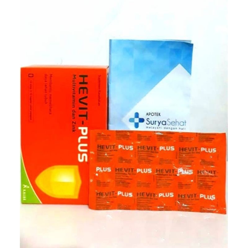 Hevit-Plus 1 strip isi 10 kaplet