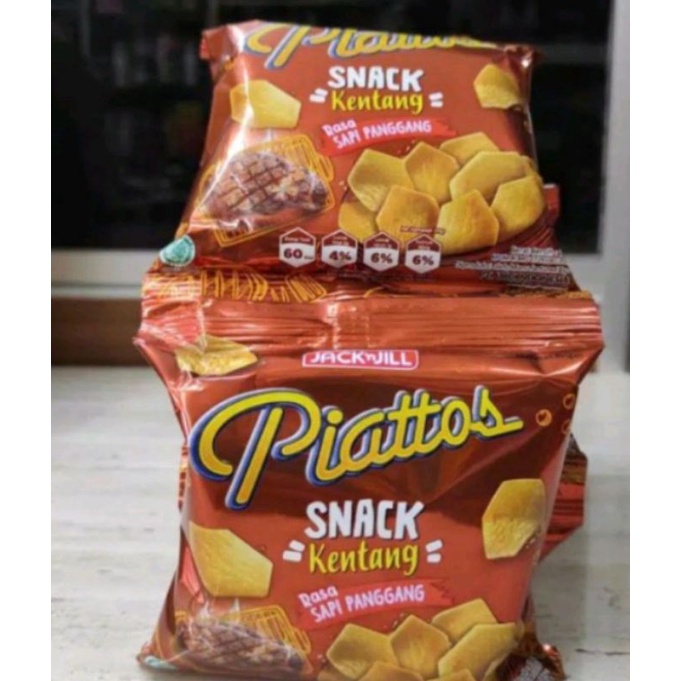 

ciki piattos snack kentang per renceng isi 10