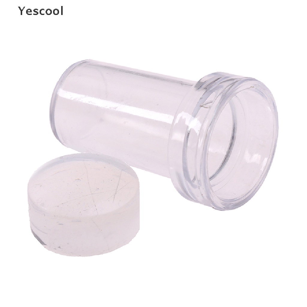 Yes Set Stamperscraper Jelly Silikon Transparan Untuk Dekorasi Nail Art