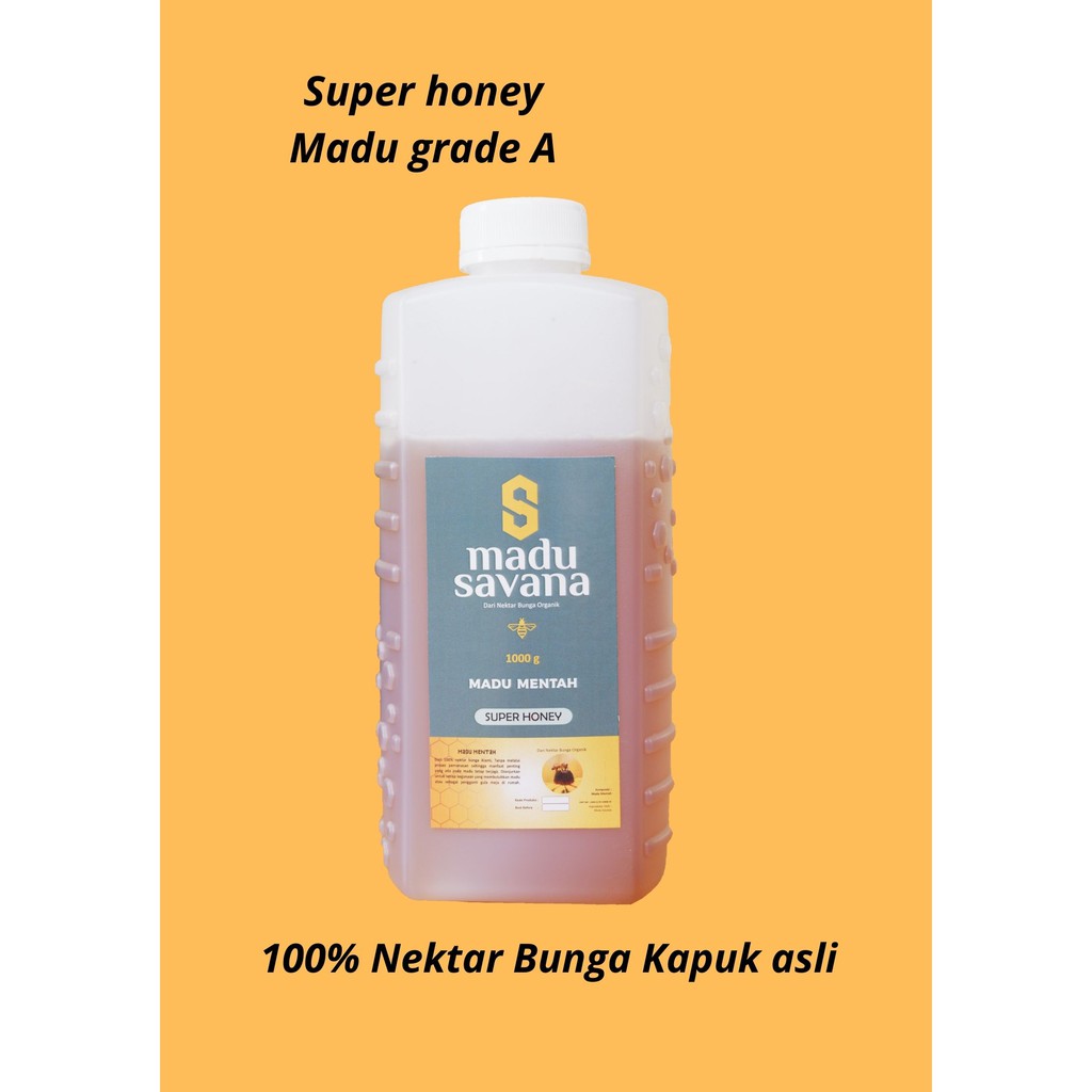 

1kg Super honey - madu savana